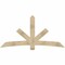 Ekena Millwork Alberta Rough Sawn Timber Gable Bracket, Douglas Fir, 84"W x 42"H x 2"D x 6"F, 12/12 Pitch GBW084X42X0206ALB00RDF - alternate 1